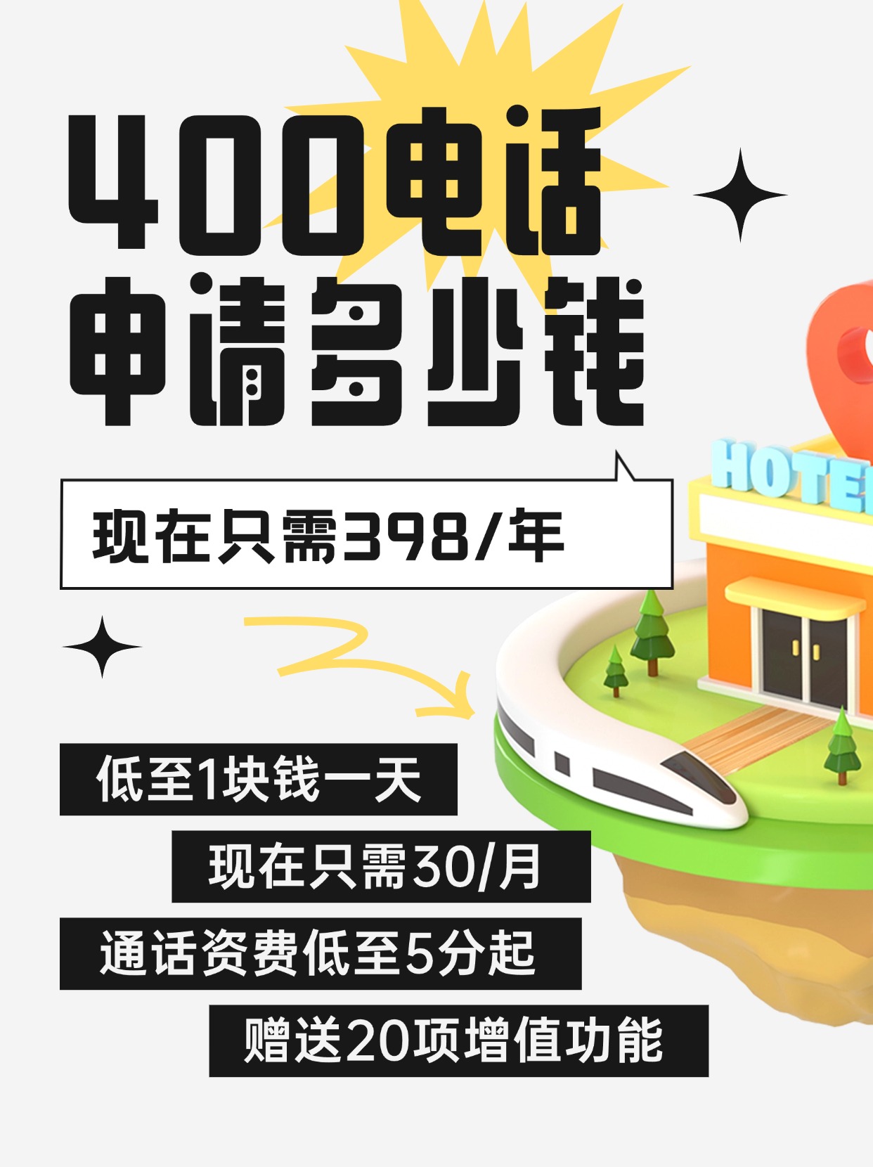 開通400電話的詳細辦理流程